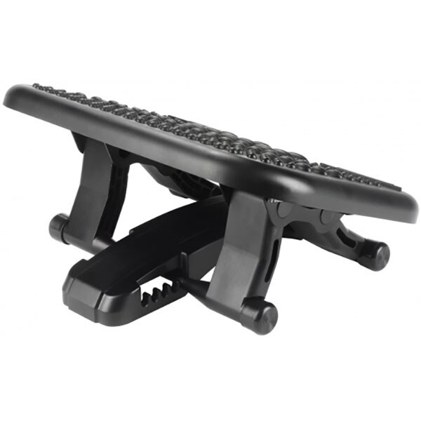 Suport picioare KENSINGTON SoleMassage, inaltime reglabila, negru
