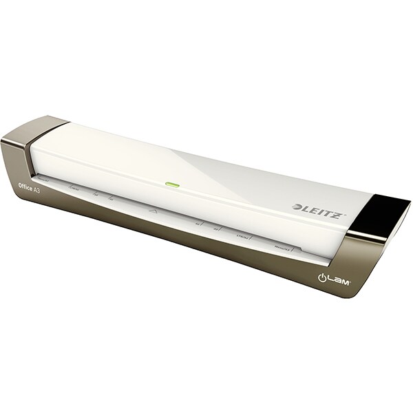 Laminator LEITZ iLAM Office, A3, kit folii laminare inclus, alb