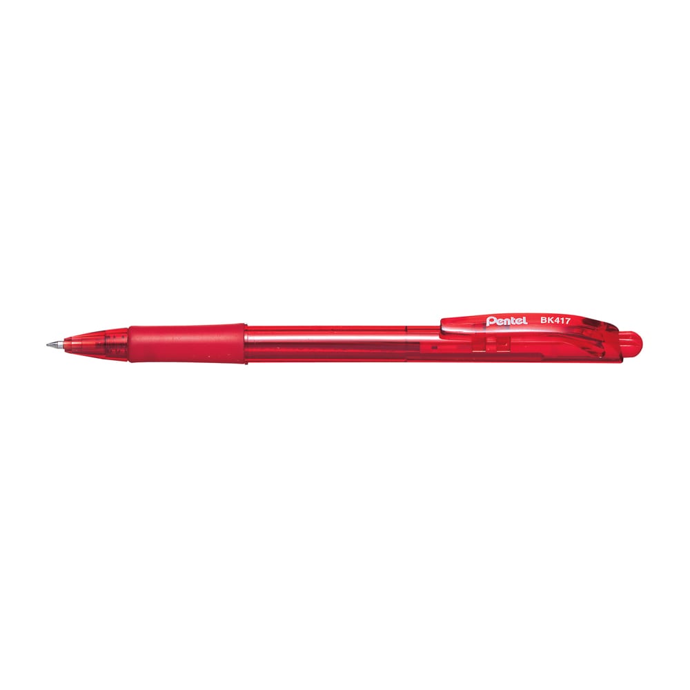 Pix cu mecanism PENTEL BK-417, 0.7 mm, rosu