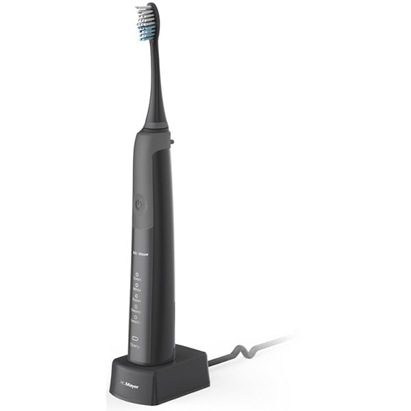Periuta de dinti electrica DR. MAYER GTS2080BK, 31000 pulsatii/min, 5 programe, 2 capete, negru