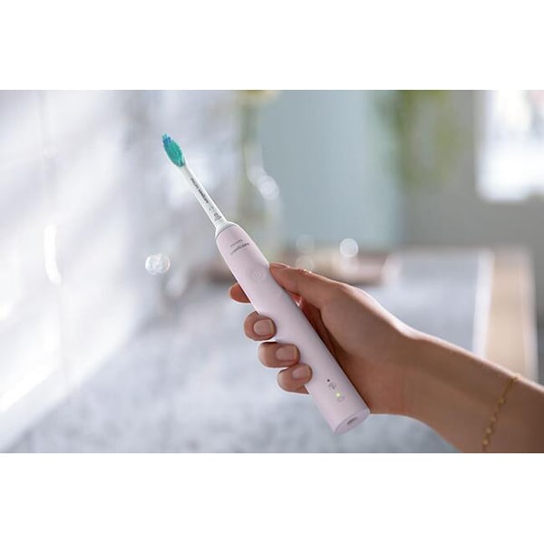 Periuta de dinti electrica PHILIPS Sonicare HX3671/11, 31000 miscari/min, 1 program, 1 capat, roz