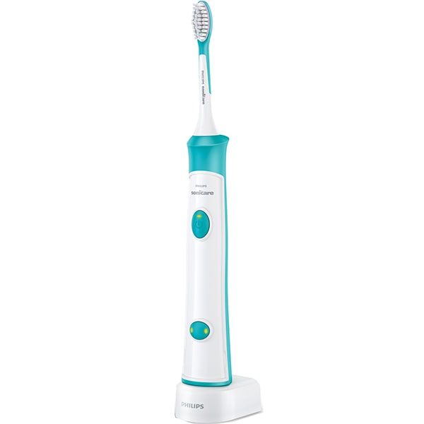 Periuta de dinti electrica pentru copii PHILIPS Sonicare For Kids HX6322/04, 62000 miscari/min, 2 programe, 2 capete, albastru