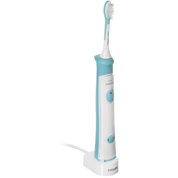 Periuta de dinti electrica pentru copii PHILIPS Sonicare For Kids HX6322/04, 62000 miscari/min, 2 programe, 2 capete, albastru