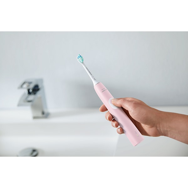 Periuta de dinti electrica PHILIPS Sonicare HX6806/03, 62000 miscari/min, 1 program, 1 capat, roz