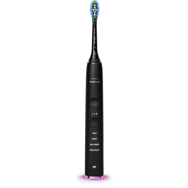 Periuta de dinti electrica PHILIPS Sonicare DiamondClean Smart HX9901/13, Bluetooth, 62000 miscari/min, 4 programe, 1 capat, negru