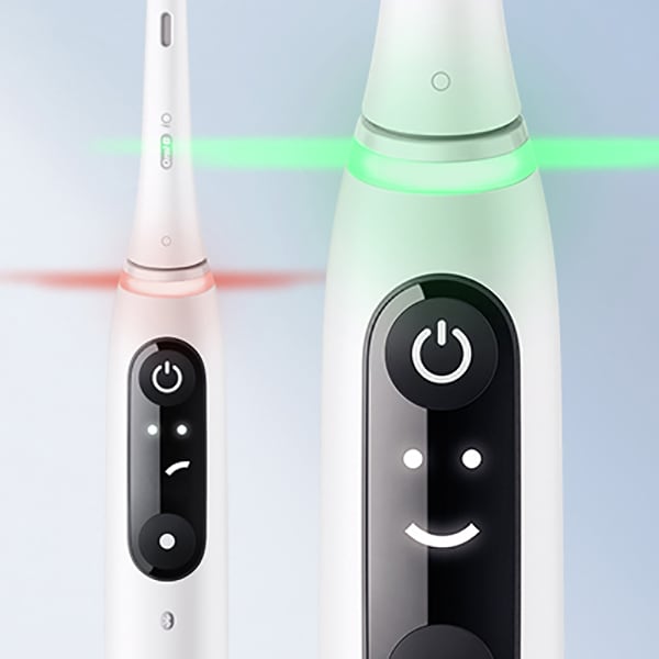 Periuta de dinti electrica ORAL-B iO 8, Bluetooth, Curatare 3D, 6 programe, 1 capat, alb