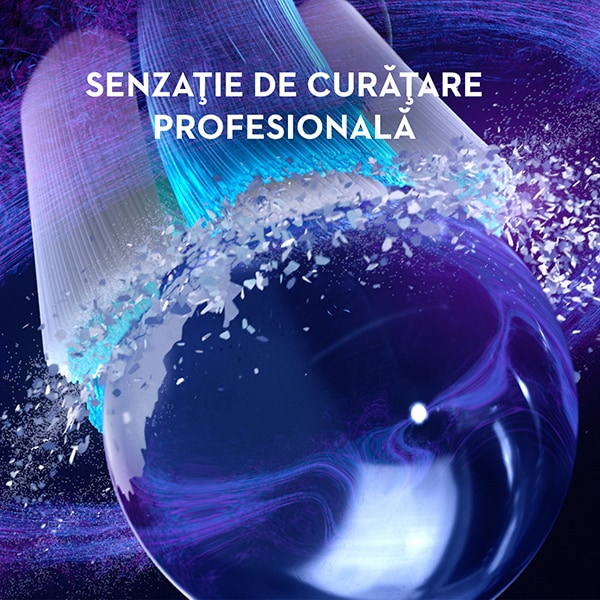 Periuta de dinti electrica ORAL-B iO 8, Bluetooth, Curatare 3D, 6 programe, 1 capat, alb