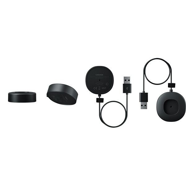 Periuta de dinti electrica HUAWEI Lebooo Smart Sonic, 38000 de miscari/mi, 4 programe, 3 capete, negru