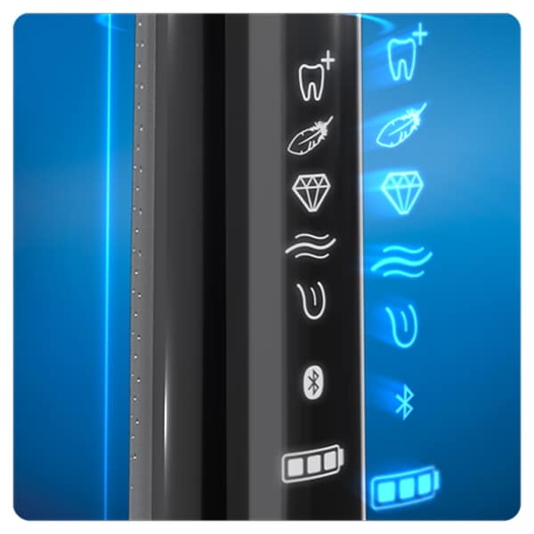 Periuta de dinti electrica ORAL-B Genius 10, Bluetooth, 40000 pulsatii/min, 6 programe, 4 capete, negru + 1 x Etui calatorie