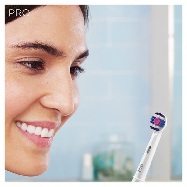 Periuta de dinti electrica ORAL-B PRO 1 750, 40000 pulsatii/min, 8800 oscilatii/min, 1 program, 1 capat, roz