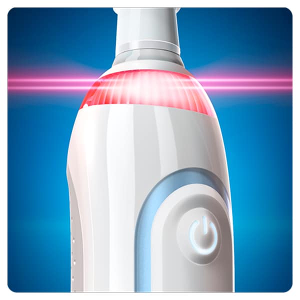 Periuta de dinti electrica ORAL-B Smart 6000, 40000 pulsatii/min, Curatare 3D, 5 programe, 1 capat, albastru + Etui calatorie