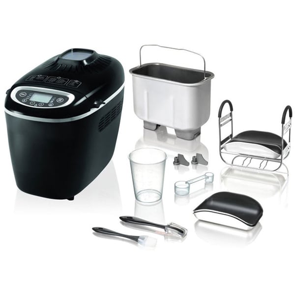 Masina de copt paine TEFAL Bread of the World PF6118, 1.5kg, 19 programe, 1600W, negru