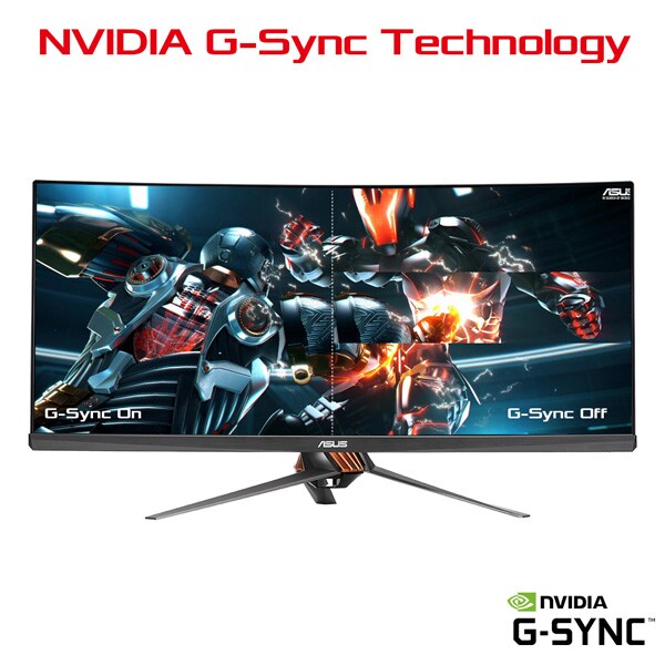 Monitor Gaming curbat LED IPS ASUS ROG Swift PG348Q, 34", QHD, 100Hz, titanium