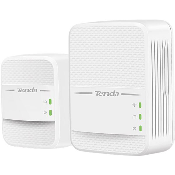 KIT Powerline Gigabit TENDA PH10 AV1000, Dual-Band, 1000 Mbps, alb