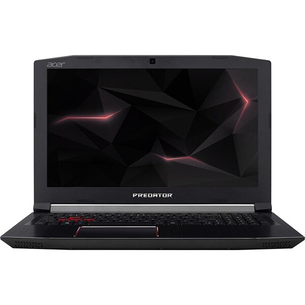 Laptop ACER Predator Helios 300 PH315-51-77EM, Intel Core i7-8750H pana la 4.1GHz, 15.6" Full HD, 8GB, SSD 256GB + 1TB, NVIDIA GeForce GTX 1050 Ti 4GB, Linux
