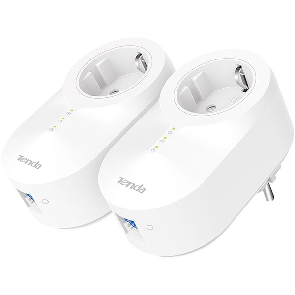 Kit adaptor PowerLine TENDA PH6 AV1000, Gigabit, alb