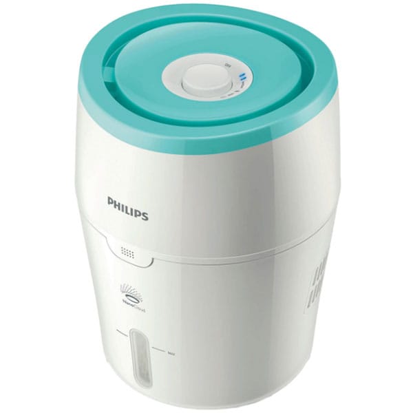 Umidificator PHILIPS HU4801-01, 2l, Tehnologie NanoCloud, alb-verde