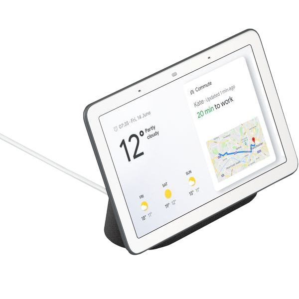 Boxa inteligenta GOOGLE Nest Hub 2, Wi-Fi, Bluetooth, Ecran Touch, negru
