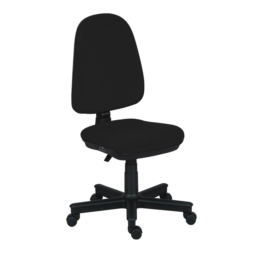 Scaun birou operational TORINO, stofa, negru