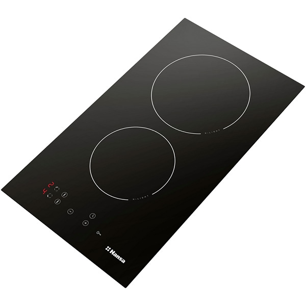 Plita incorporabila HANSA BHC36106, Vitroceramica, 2 arzatoare, Touch Control, negru