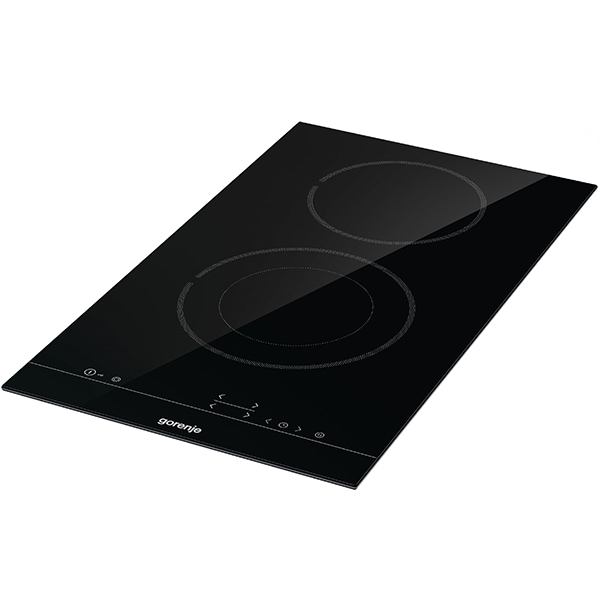 Plita incorporabila GORENJE ECT322BSC, Vitroceramica, 2 arzatoare, Touch Control, negru