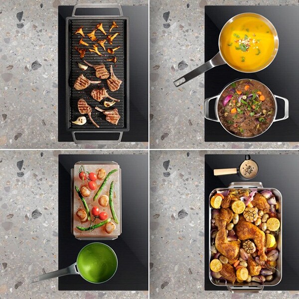 Plita incorporabila ELECTROLUX EIS7548, Inductie, 4 arzatoare, Touch control, negru