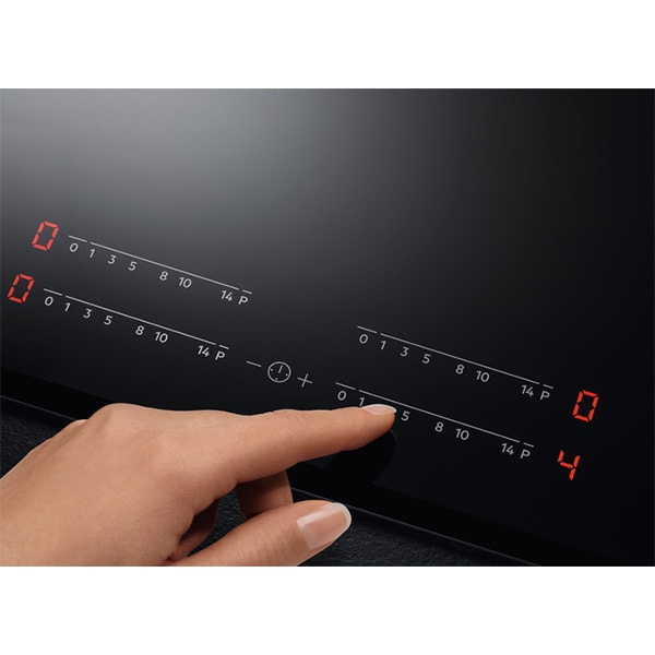 Plita incorporabila AEG IAE64431FB, Inductie, 4 arzatoare, Touch control, negru