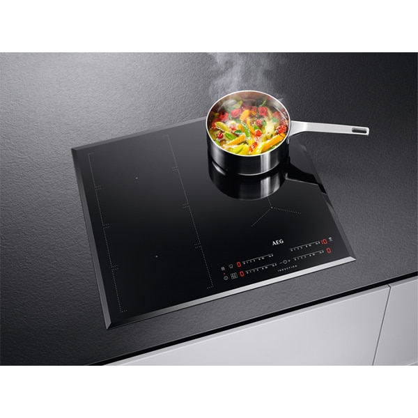 Plita incorporabila AEG IKE64471FB, Inductie, 4 arzatoare, Touch Control, negru