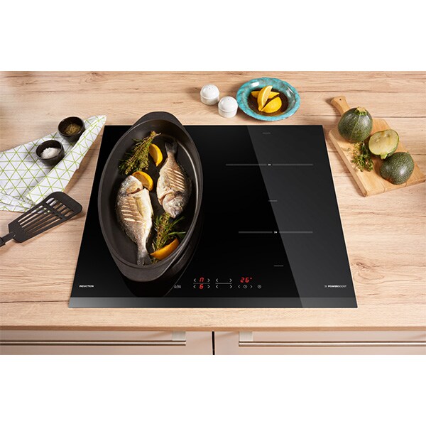 Plita incorporabila GORENJE IT45SC, Inductie, 4 arzatoare, Touch Control, negru