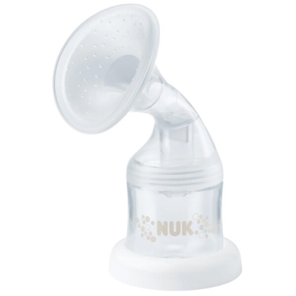 Pompa de san electrica NUK Nature Sense 10252130, 150ml, alb-albastru