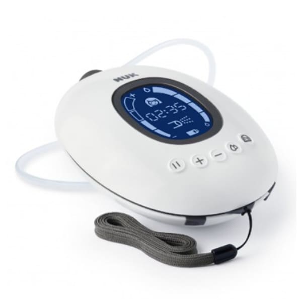 Pompa de san electrica NUK Nature Sense 10252130, 150ml, alb-albastru