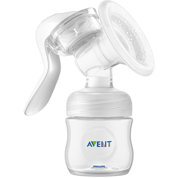 Pompa de san manuala PHILIPS AVENT SCF430/13, 260ml, alb-transparent