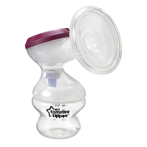 Pompa de san electrica cu 9 nivele TOMMEE TIPPEE TT0247, 150ml, mov-transparent