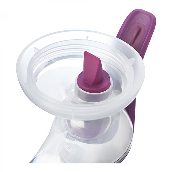 Pompa de san manuala TOMMEE TIPPEE TT0256, 150ml, mov-transparent