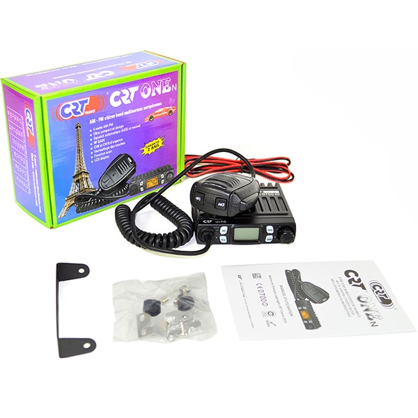 Statie radio CB CRT One N cu S-Metru, 4W, ASQ 