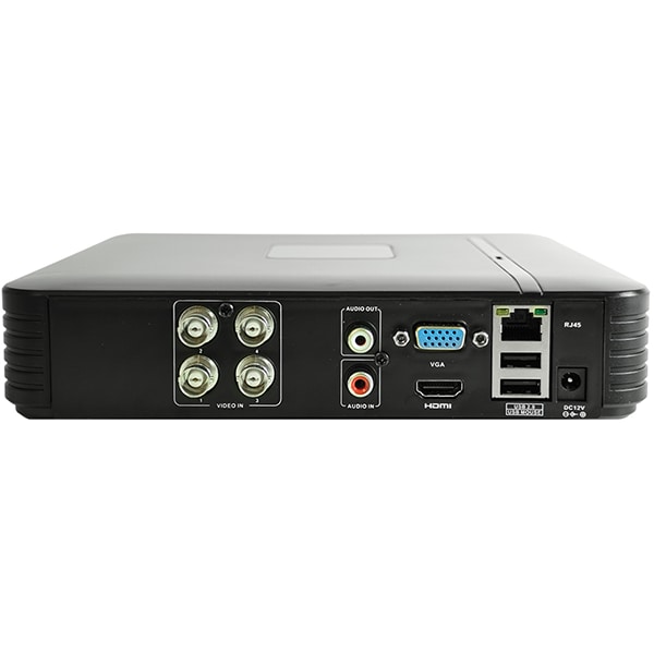 DVR / NVR PNI House H804, 8 canale IP sau 4 canale analogice, negru