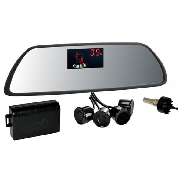 Senzori parcare cu afisaj in oglinda PNI P03