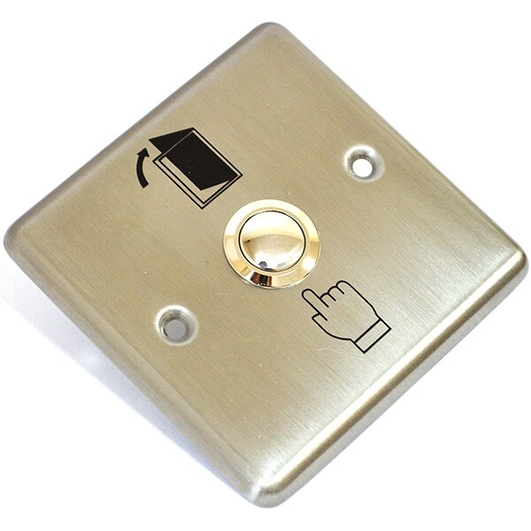 Intrerupator de acces SILVERCLOUD PB202, incastrabil , gri metalic