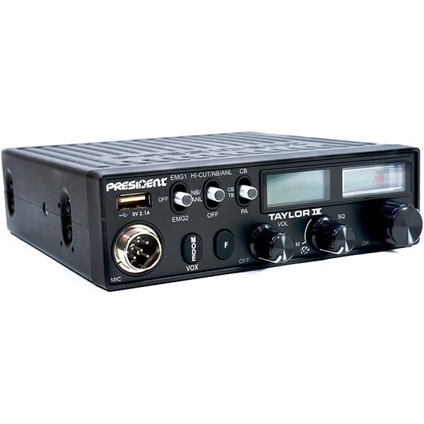 Statie radio CB PRESIDENT Taylor IV, ASQ, AM/FM, USB