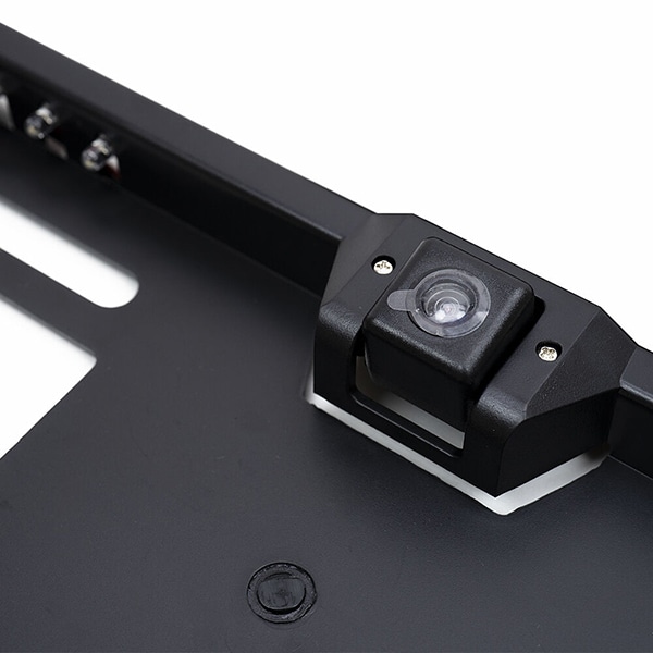Camera auto spate PNI Escort C100, HD, suport numar, negru
