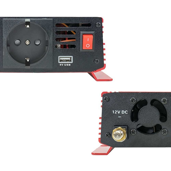 Invertor de tensiune PNI L1200W, 1200W, 12V DC