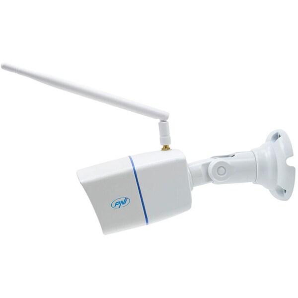 Camera supraveghere Wireless PNI IP550MP, HD 720p, exterior, IR, Night Vision, alb