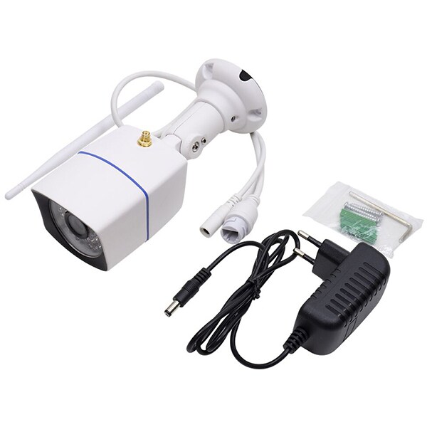 Camera supraveghere Wireless PNI IP550MP, HD 720p, exterior, IR, Night Vision, alb
