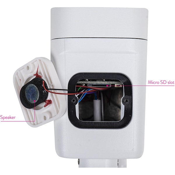 Camera IP Wireless PNI IP55, Ultra HD 1920p, IR, Night Vision, alb