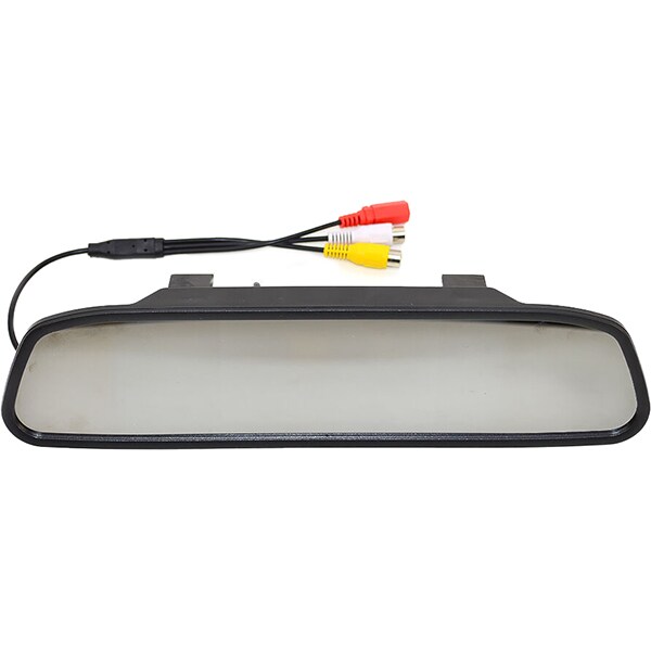 Senzori parcare cu afisaj in oglinda PNI Escort P05 A si camera marsarier, 4 senzori, negru