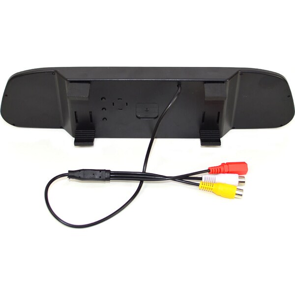 Senzori parcare cu afisaj in oglinda PNI Escort P05 A si camera marsarier, 4 senzori, negru