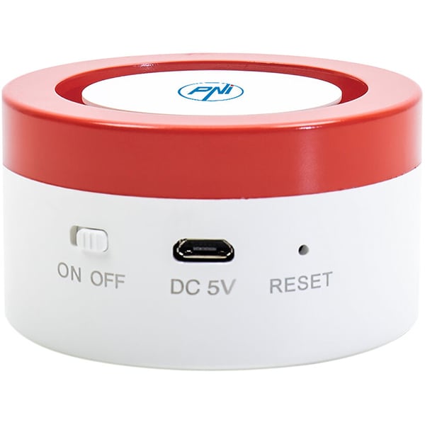 Kit sistem de alarma wireless smart PNI Safe House PG600, alarma antiefractie, alerta inteligenta prin aplicatia TUYA