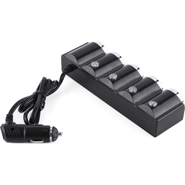 Splitter bricheta auto PNI Lighter 04, 4 porturi, 2 x USB, negru