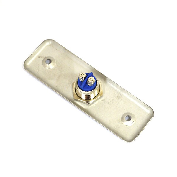 Buton de acces SILVERCLOUD PB303, incastrabil, gri metalic
