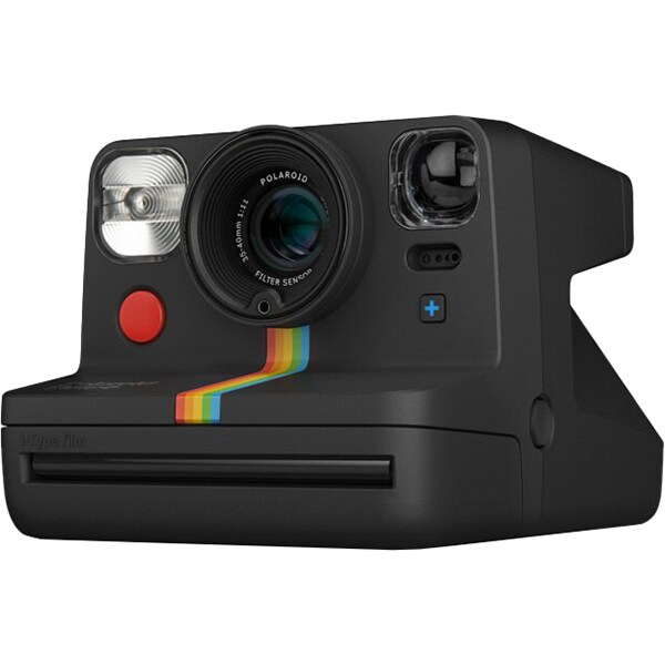 Aparat foto instant POLAROID Now+, negru